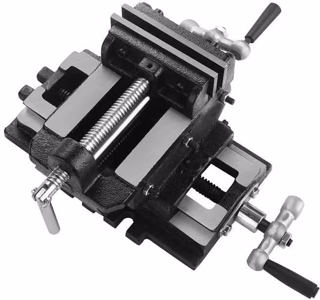 Morsetto a cremagliera a due assi, modello KD3515, da 100 mm