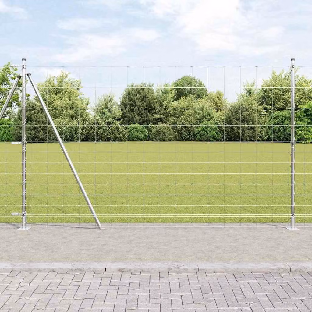 Maison Exclusive - Palo della recinzione Zincato 50 x 1,5 m Acciaio