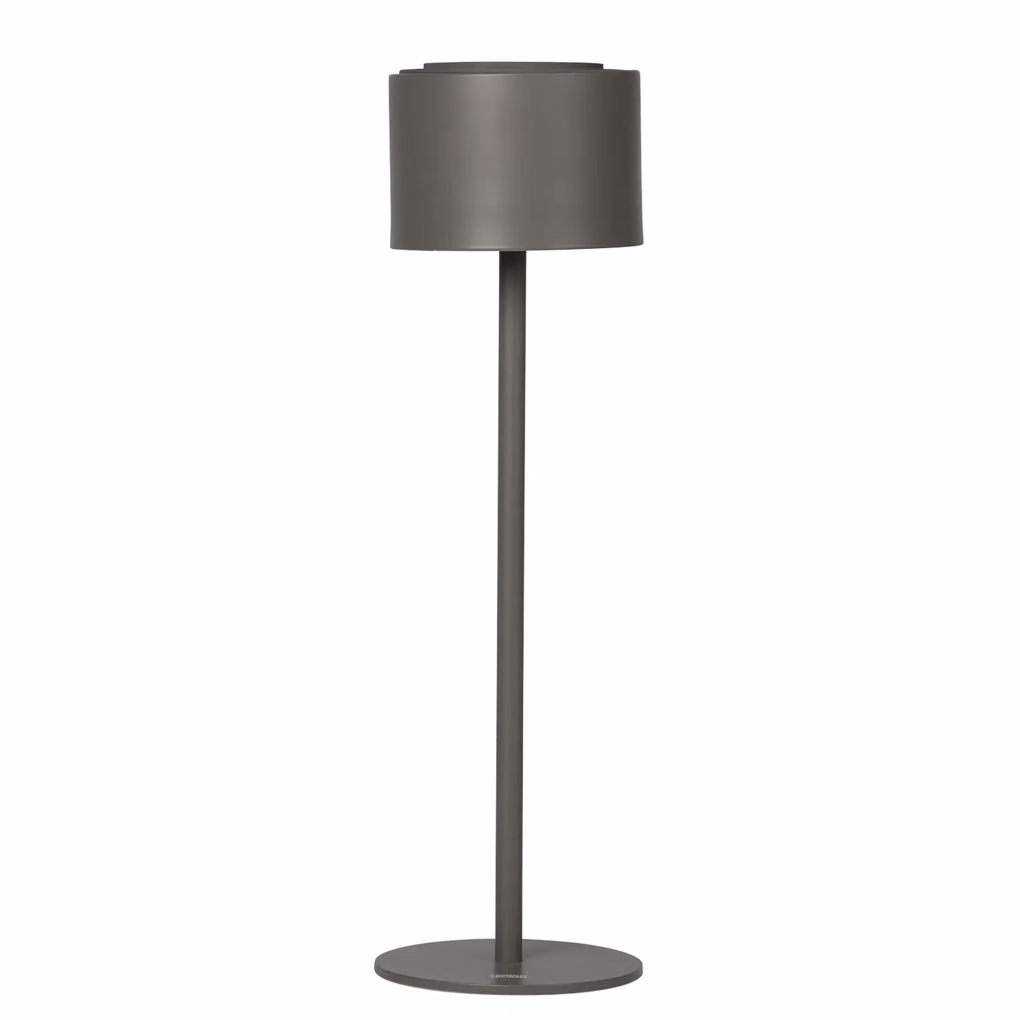 DICTROLUX Lampada LED da tavolo Nausica Grey, Dimmerabile con comando Touch, H 37 cm, Diametro 10,5 cm – 1