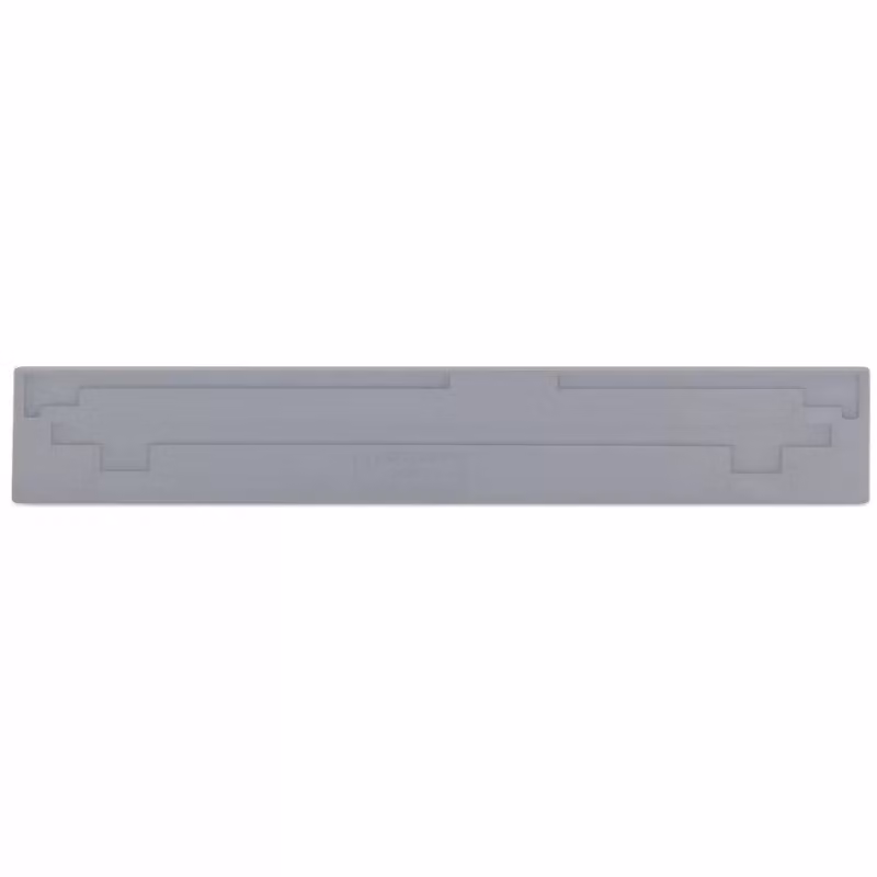 Parete divisoria WAGO, spessore 2 mm, 283-326, sporgente, grigia, 283-326