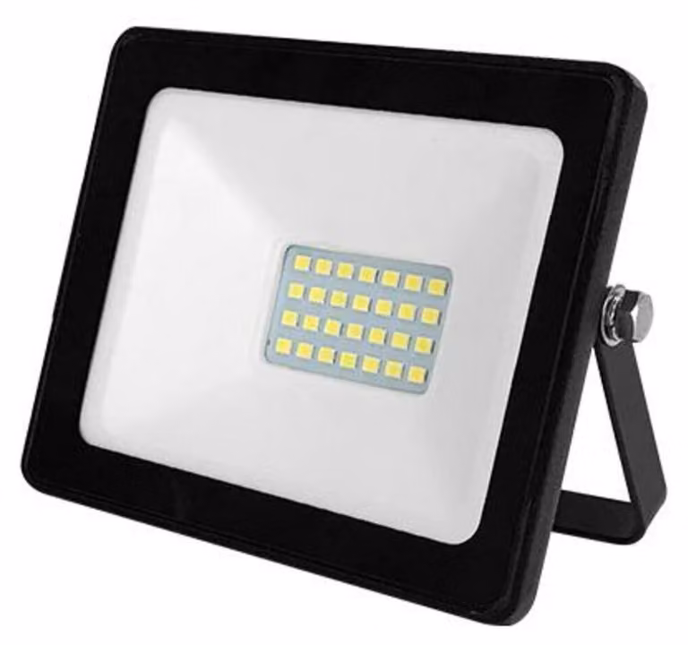 ACA Illuminazione: proiettore LED SMD nero IP66 20W verde 230V Q20G