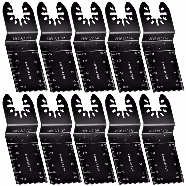 10 lame per seghetto multiuso, lame oscillanti da 35 mm, set di accessori per utensili multifunzione