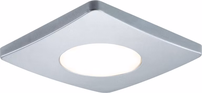 Paulmann PadLED EcoPad Square, faretti, 1x2,2W, cromatura opaca, 12V DC, plastica