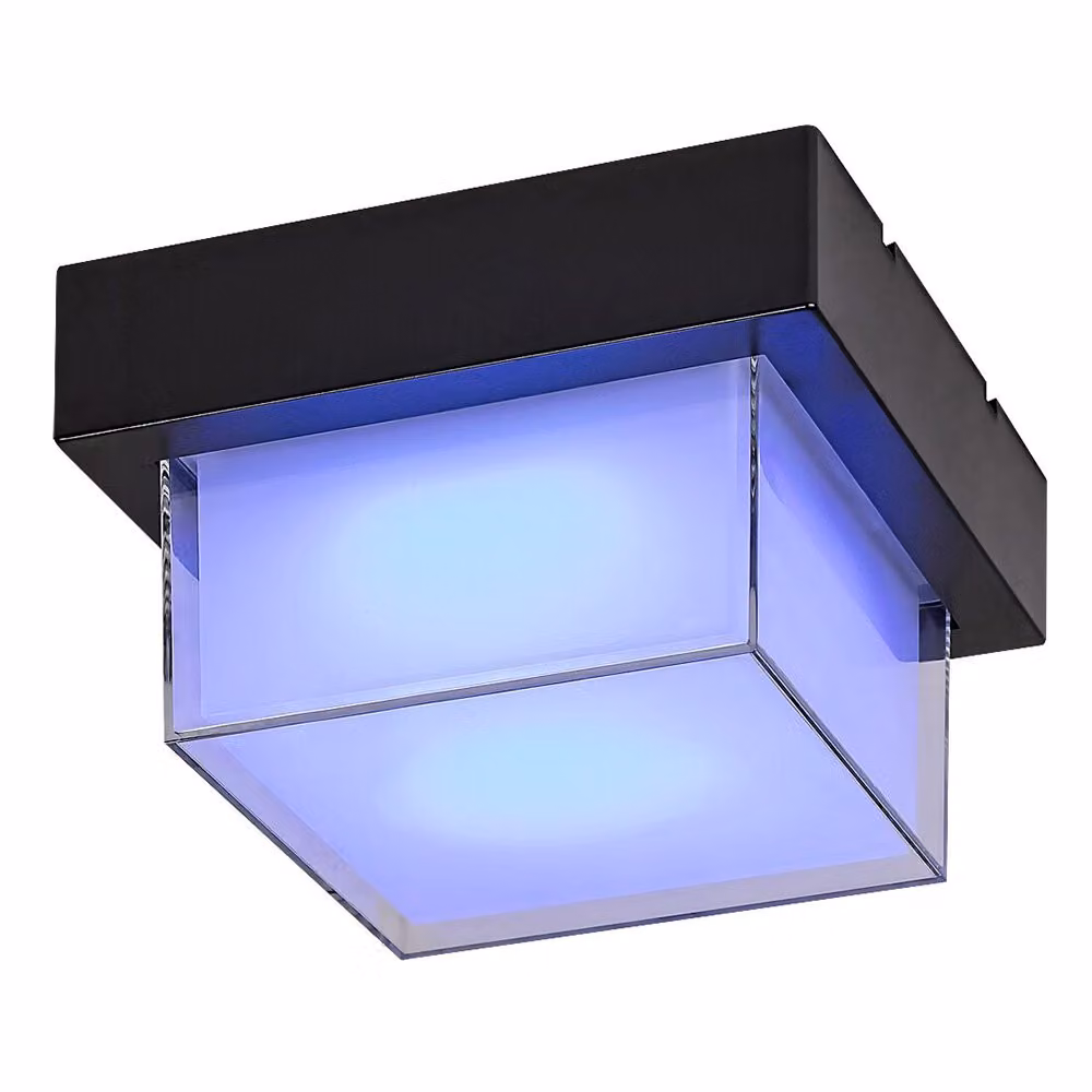 Lampada da parete per esterni LED 10W Durbe nero 7247 Rabalux