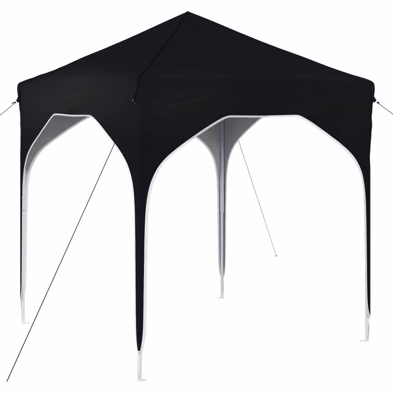 Tenda per feste a pop-up 194 x 194 x 245 cm Antracite