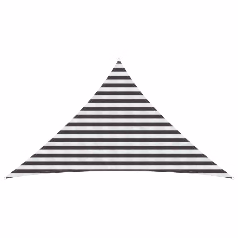 Telo Ombra Triangolare vidaXL in HDPE Multicolore L/P/H: 2,5 x 2,5 x 3,5 m