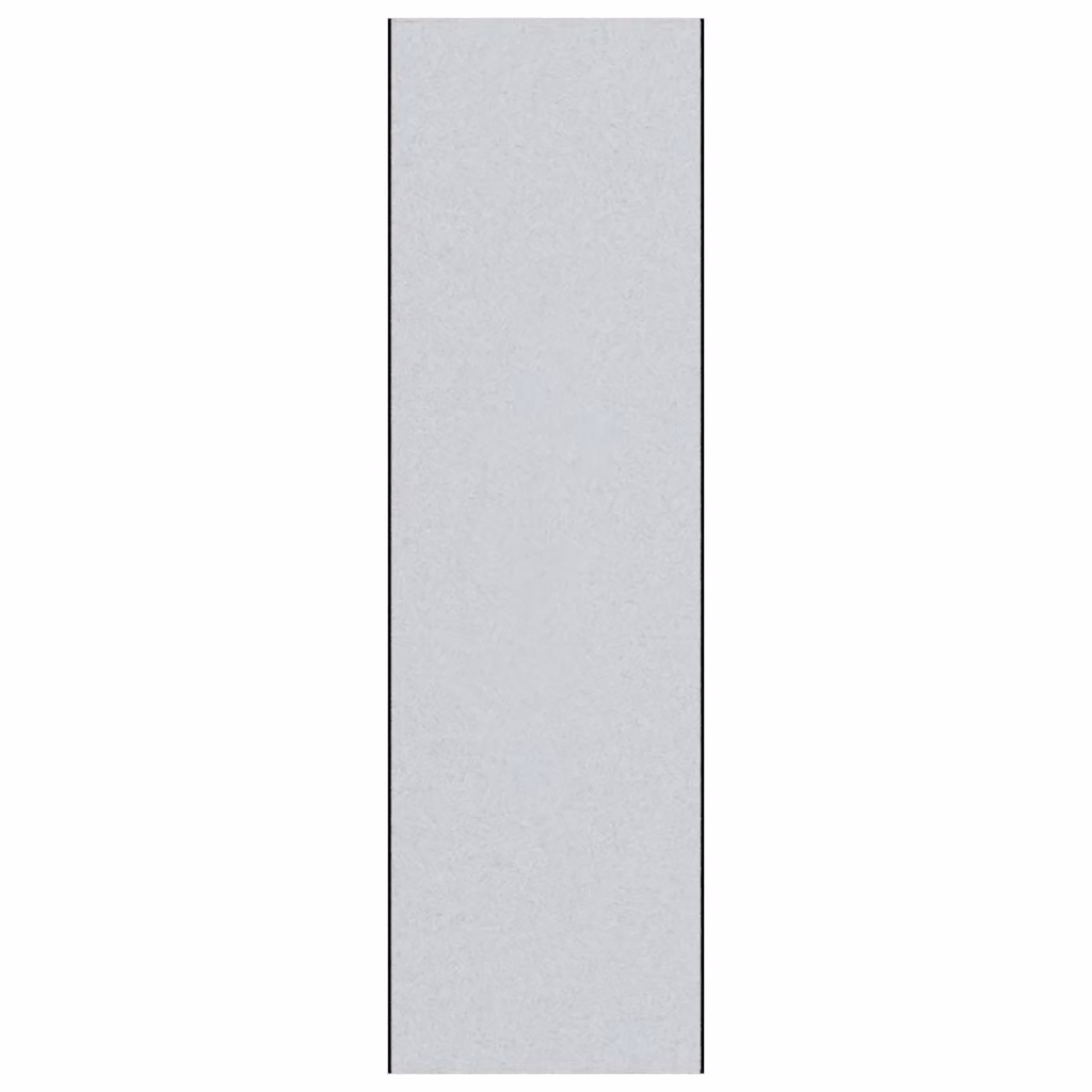 Tappetino moderno rettangolare vidaXL Grigio e Nero in 100% Poliammide L: 120 cm, P: 400 cm – 2