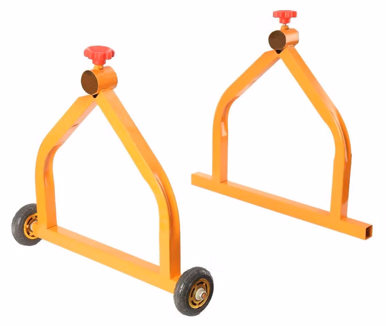 Supporto per bobine di cavo - Supporto per avvolgicavo - Svolgicavo portatile - Telaio mobile con rotelle