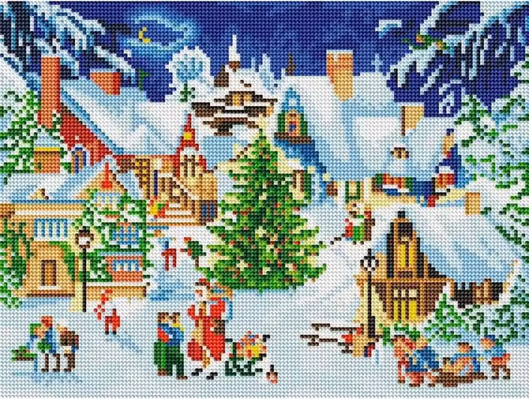 Calendario partecipato - Calendario dell'Avvento della pittura a diamante