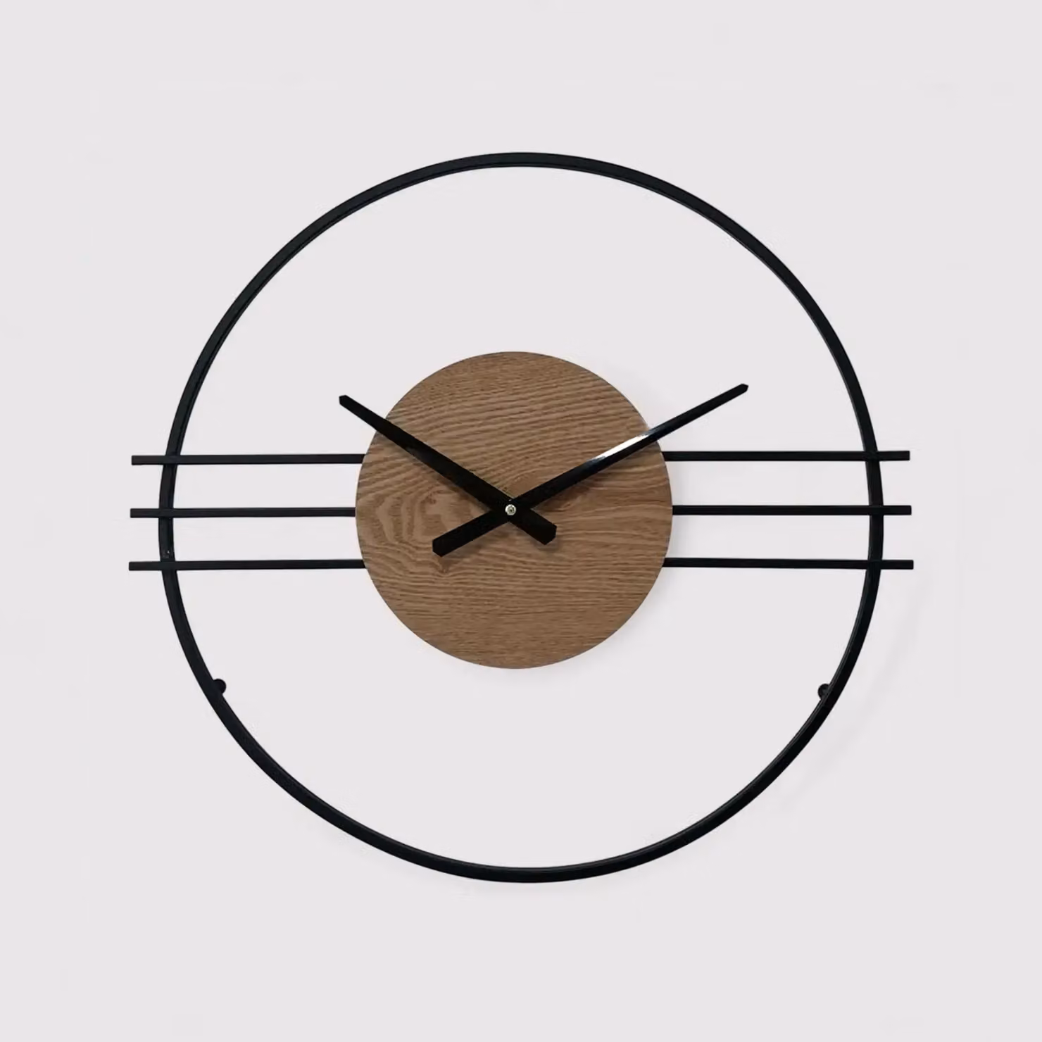 Withania - Orologio da parete grande bicolore