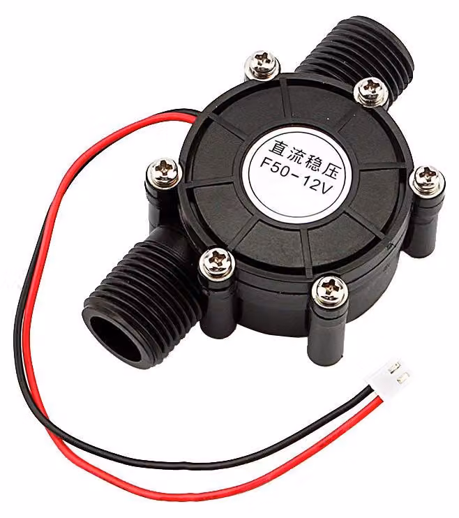 Micro-generatore idroelettrico - 10W - Potenza: 12 Volt - Materiale: rame