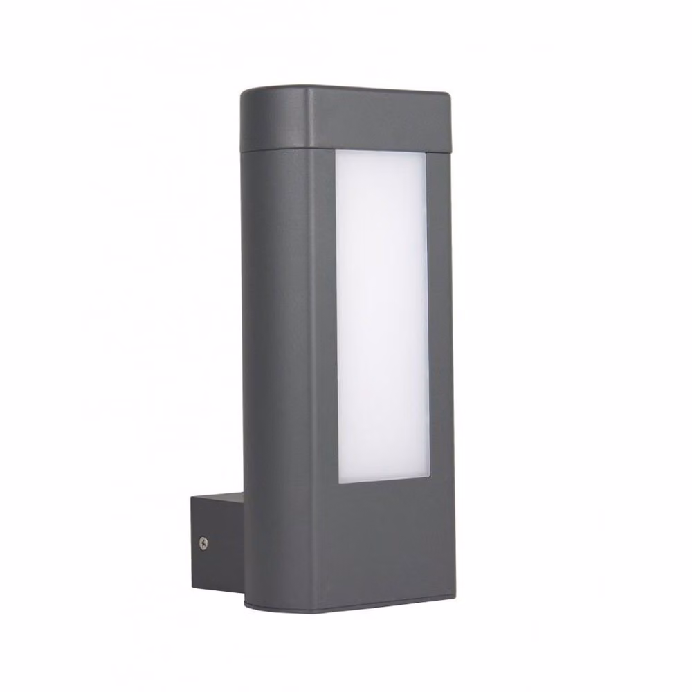 Lampada da parete LED per esterni 8W grigio scuro IP54 SU-MA Evo GL15404