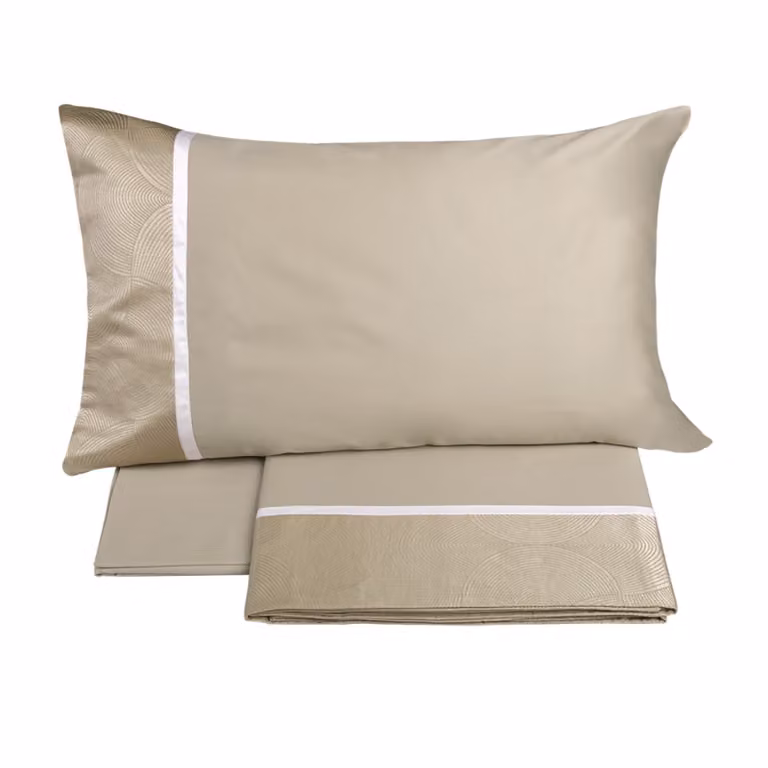 VIA MANZONI Completo letto - Taglia: 2 piazze,Colore: VIA MANZONI - TORRONE