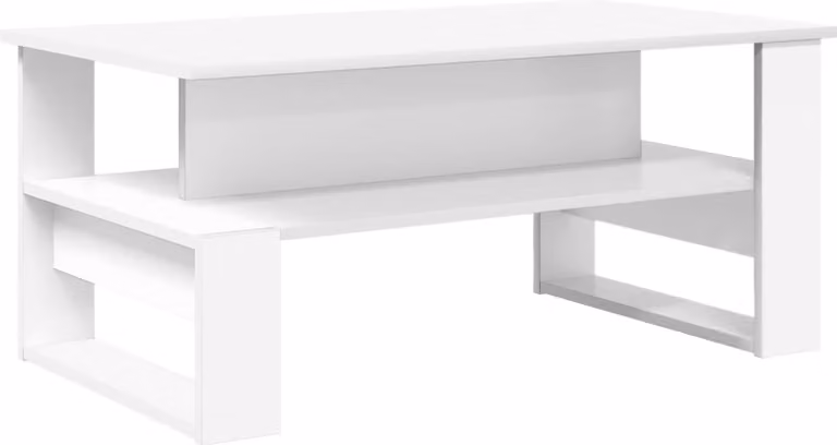 Tavolino da salotto Bianco 90 x 50 x 40 cm Legno multistrato