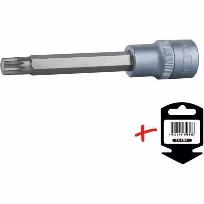 KS-Tools 911.1352-E Bussola da 1/2" XZN, lunga,