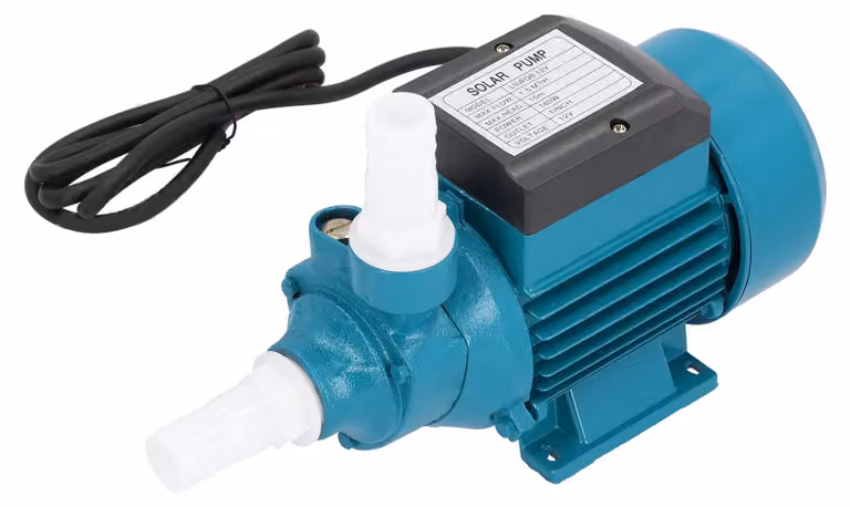 Pompa per acqua, 12 V, 180 W, 1,5 m³/h, monofase, orizzontale, per uso domestico