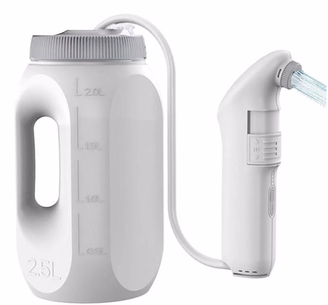 Ibenzoa®: bidet elettrico portatile con ampio serbatoio per l'igiene intima