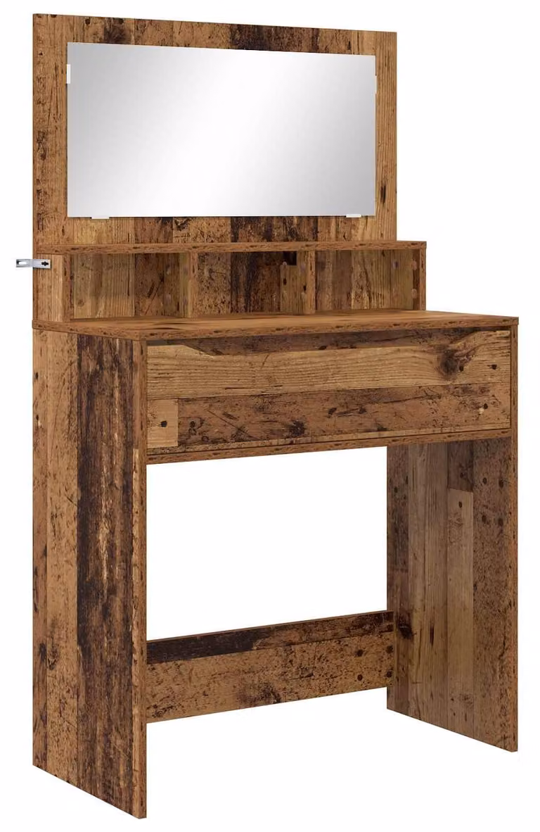 Tavoli da Trucco per Camera da Letto con cassetto Legno vecchio