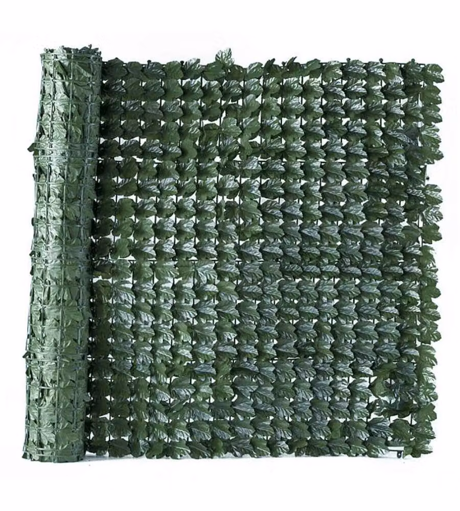 VERDEMAX Siepe Artificiale Edera 150x300 cm Verde - Privacy e Resistenza