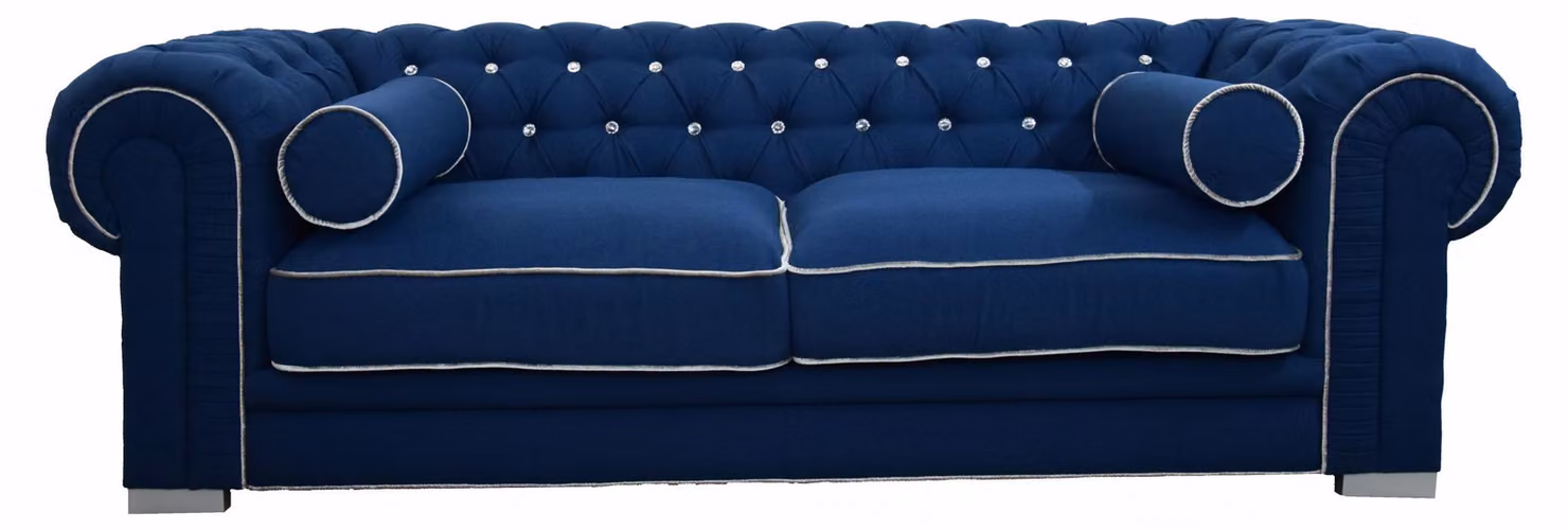 Chesterfield Sofa 3 SITZER Polster Designer Couchen Sofas Garnitur SL Sofa 3