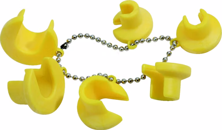 KS TOOLS Set di 6 pezzi di clip per lo sgancio dei connettori dei cavi - 115.1095