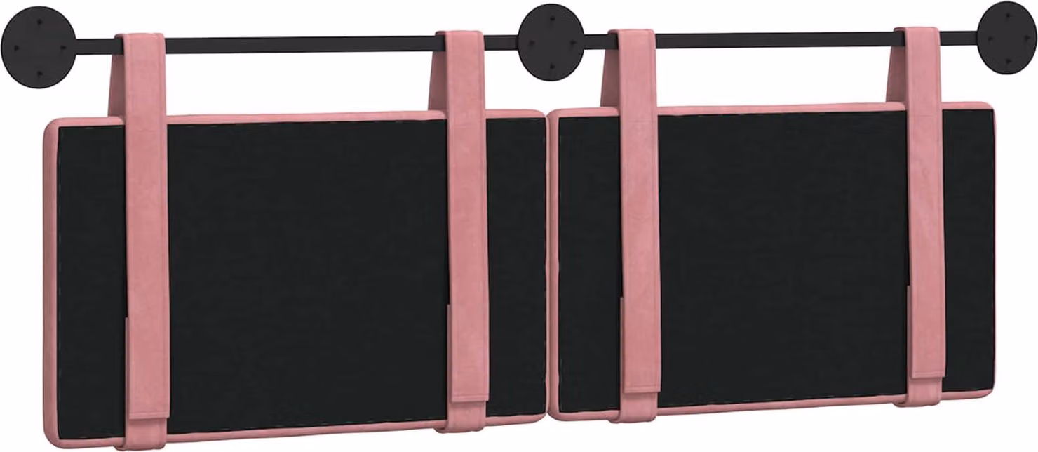 Testiera sospesa Rosa Velluto