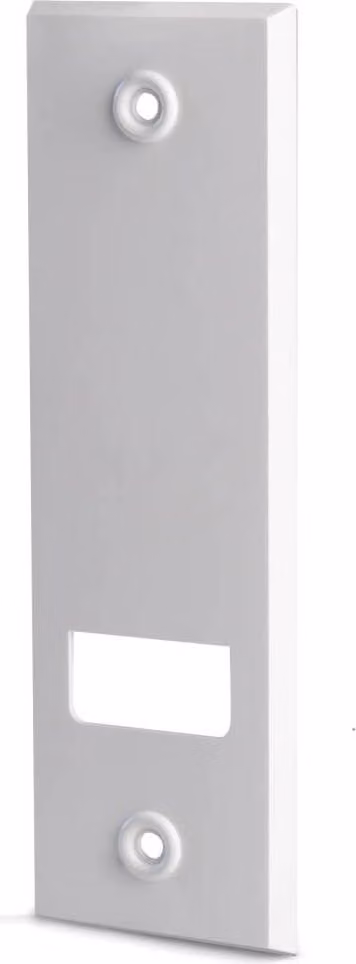 BAUHELD® Copertura per cavo tapparella [6 pezzi] - Piastra di copertura monopezzo per avvolgitore da incasso - 215 mm