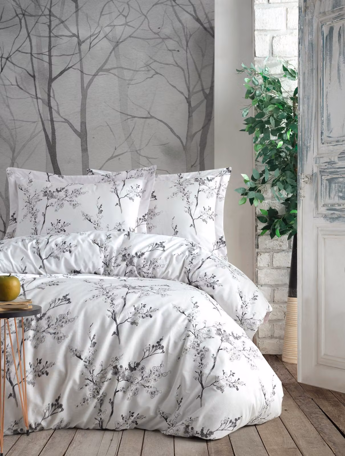 L'Essentiel Linge de Maison, Cicory- TRQ5224, Bianco, Copriletti, 100% cotone rinforzato