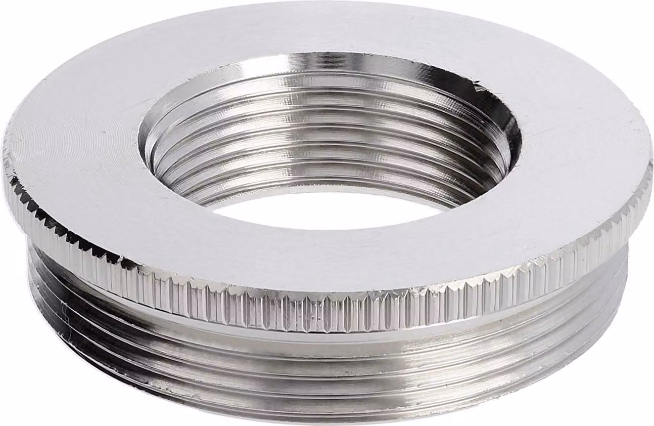 WISKA Riduttore PG/PG da PG36x1,588 a PG21x1,588 MRR-36 tondo ottone (CuZn) nichelato filettatura di collegamento 9,0 mm - 1