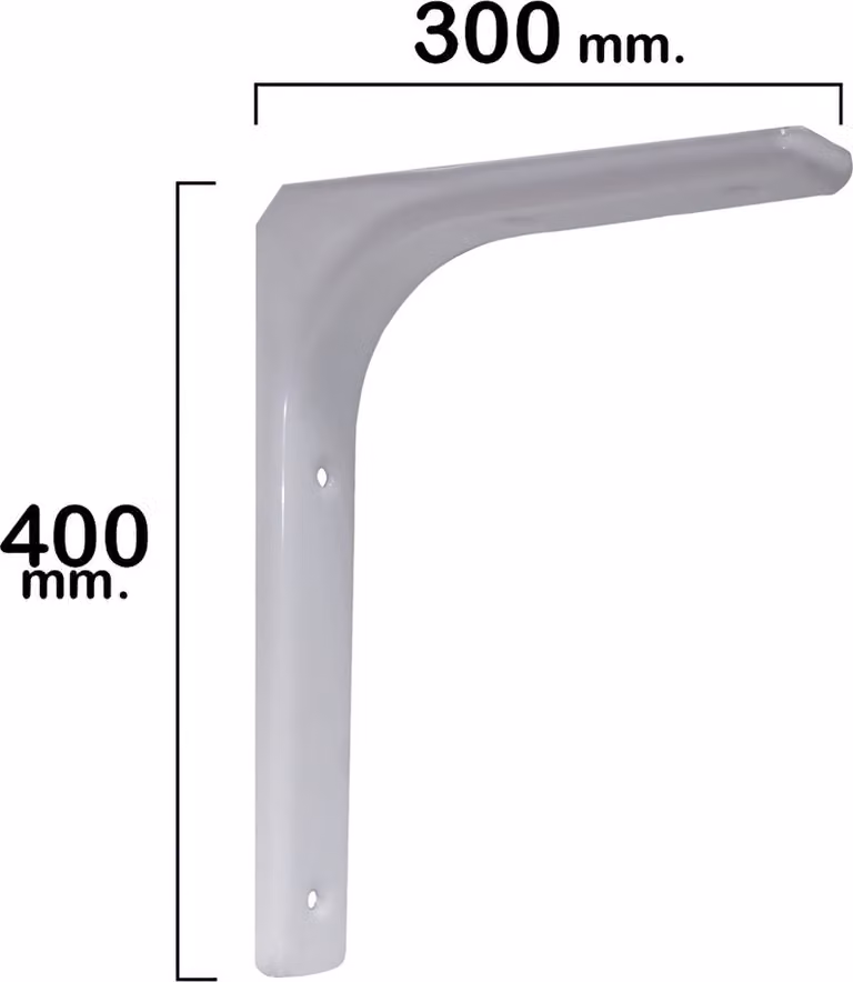 WOLFPACK LINEA PROFESIONAL 21080550 Barra bianca rinforzata 400x300 mm, 400 x 300 mm