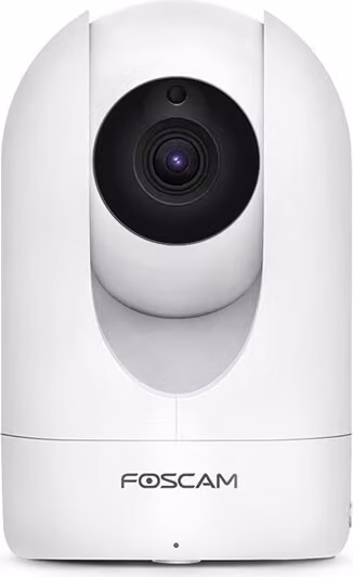 Foscam R4M, telecamera di sicurezza IP, per interni, wireless, CE, FCC, da tavolo/da banco, bianca
