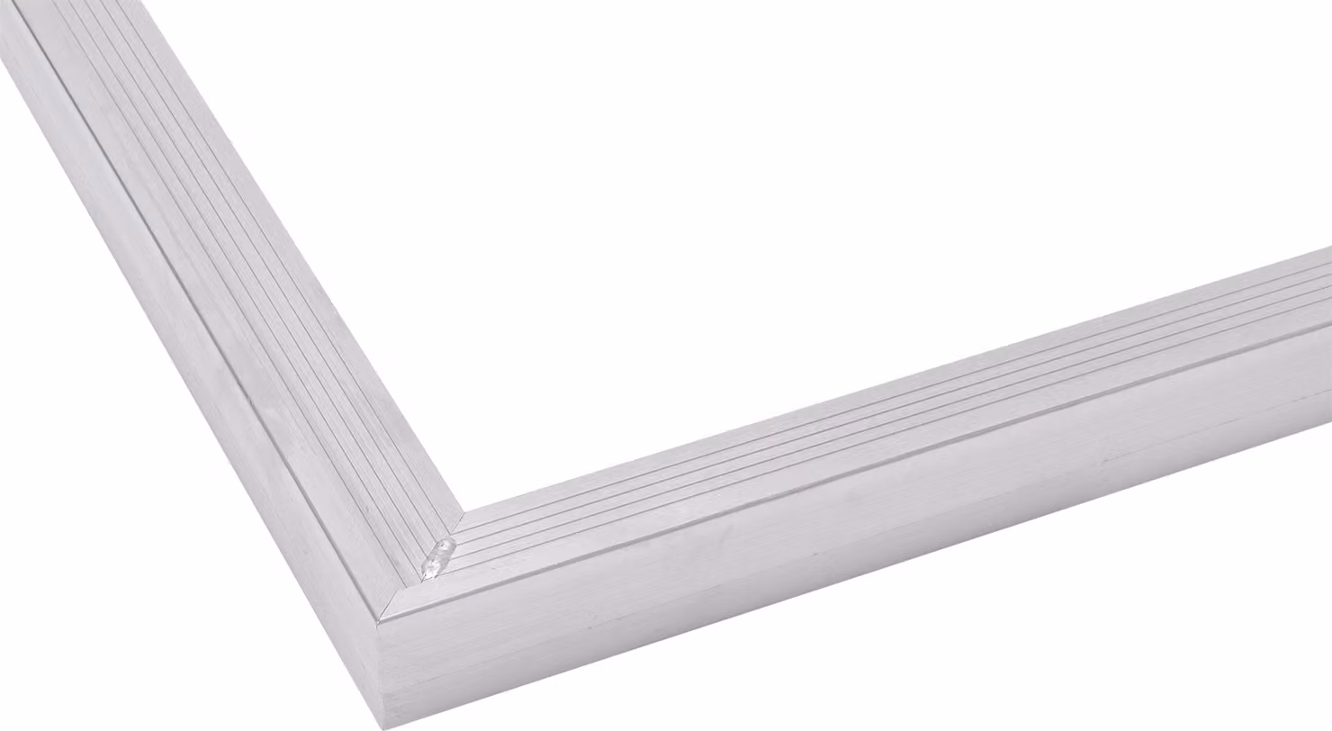 Profilo per tetto con angolo a 90 gradi in alluminio 4,5 x 4,5 x 40 cm