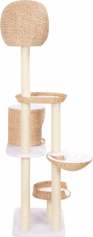 Albero per Gatti con Tiragraffi in Sisal Seagrass