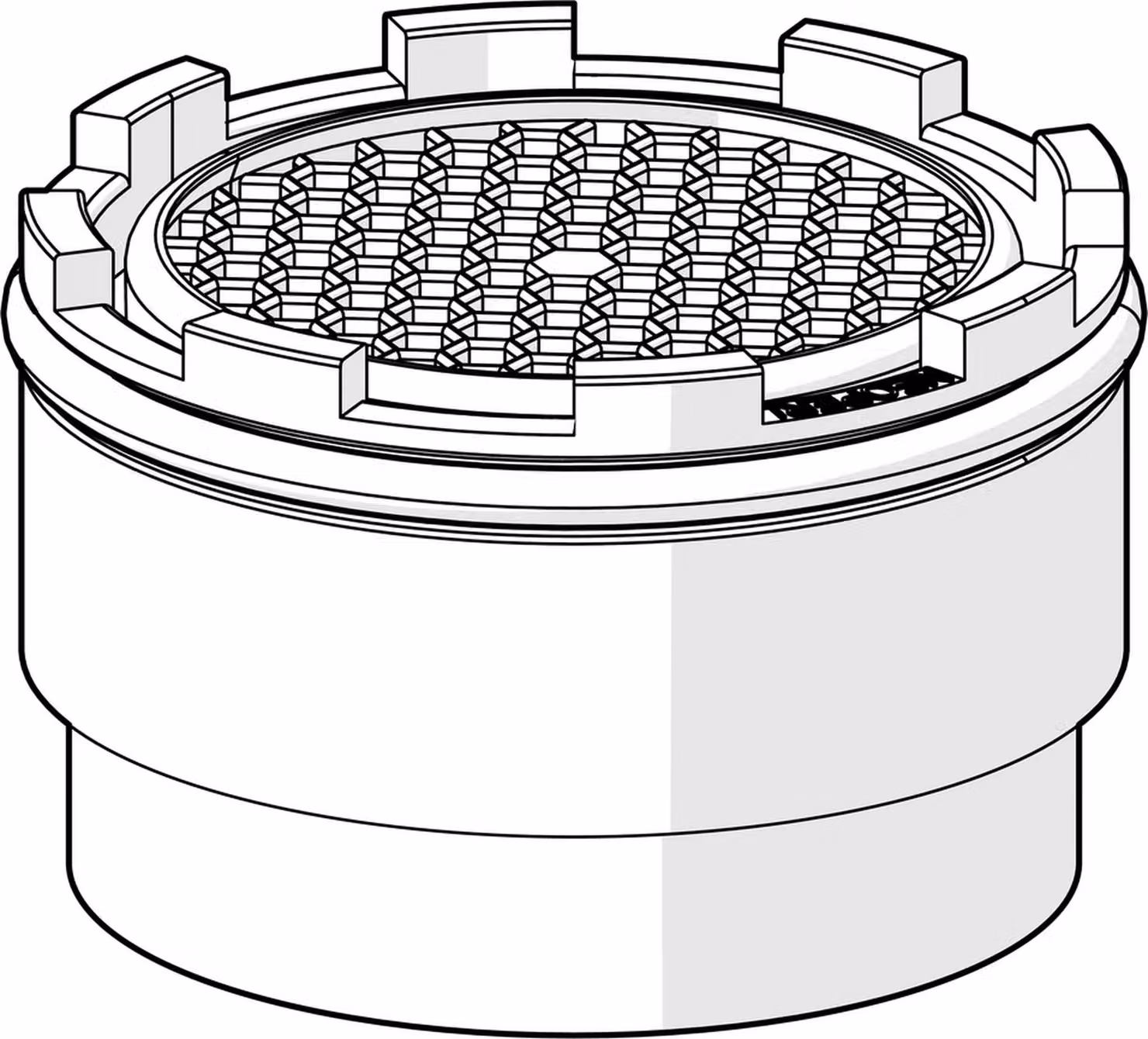 Hansa Regolatore di getto Cache M18 5x1XTJ, 1 pz.