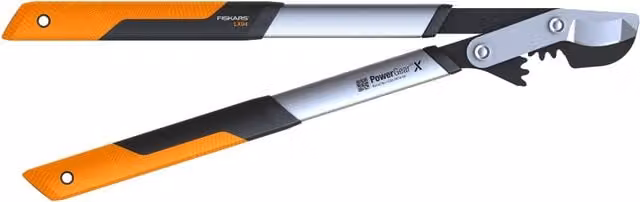 Troncarami Powergear Fiskars Bypass in alluminio arancione per adulti, L: 98 cm