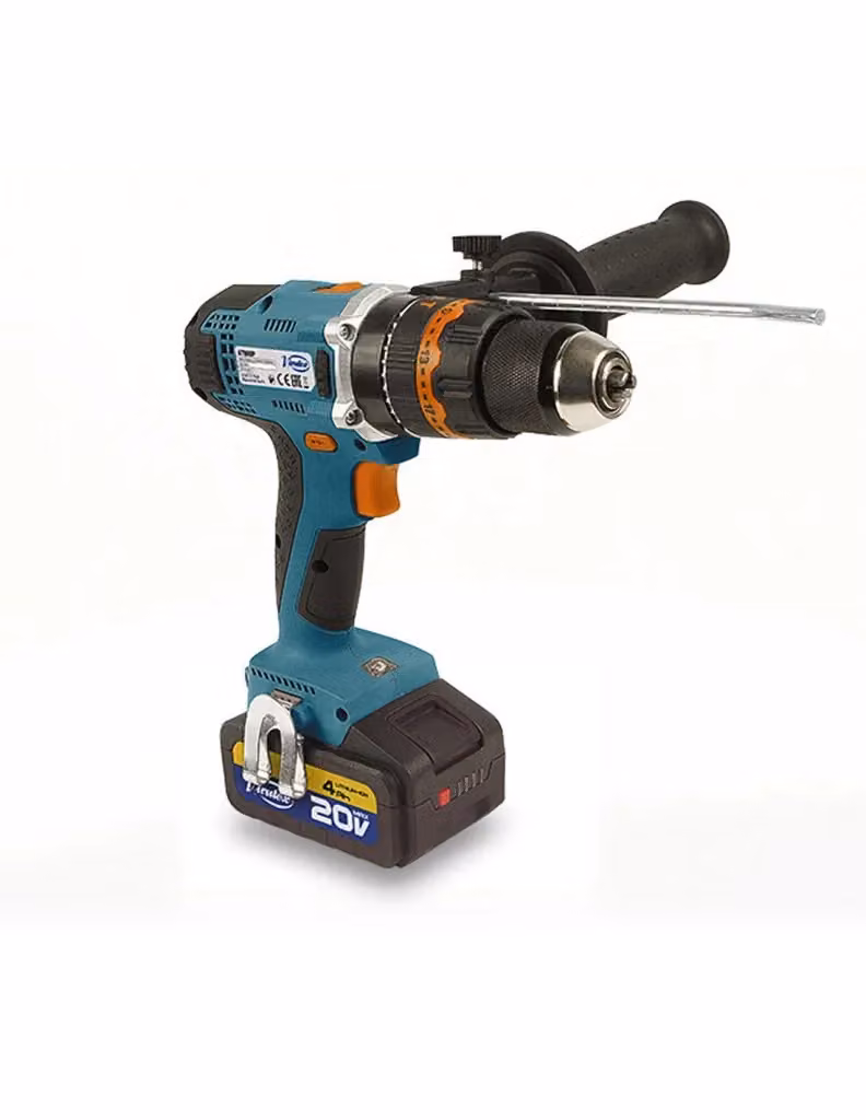 Trapano a percussione Virutex ATB80P multicolore con 2 batterie da 4,0 Ah, caricabatterie e valigetta da trasporto – 2
