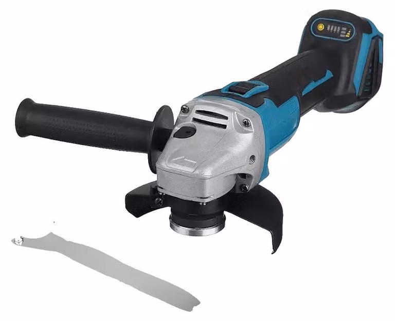 Smerigliatrice angolare, motore brushless, design ergonomico, senza batteria