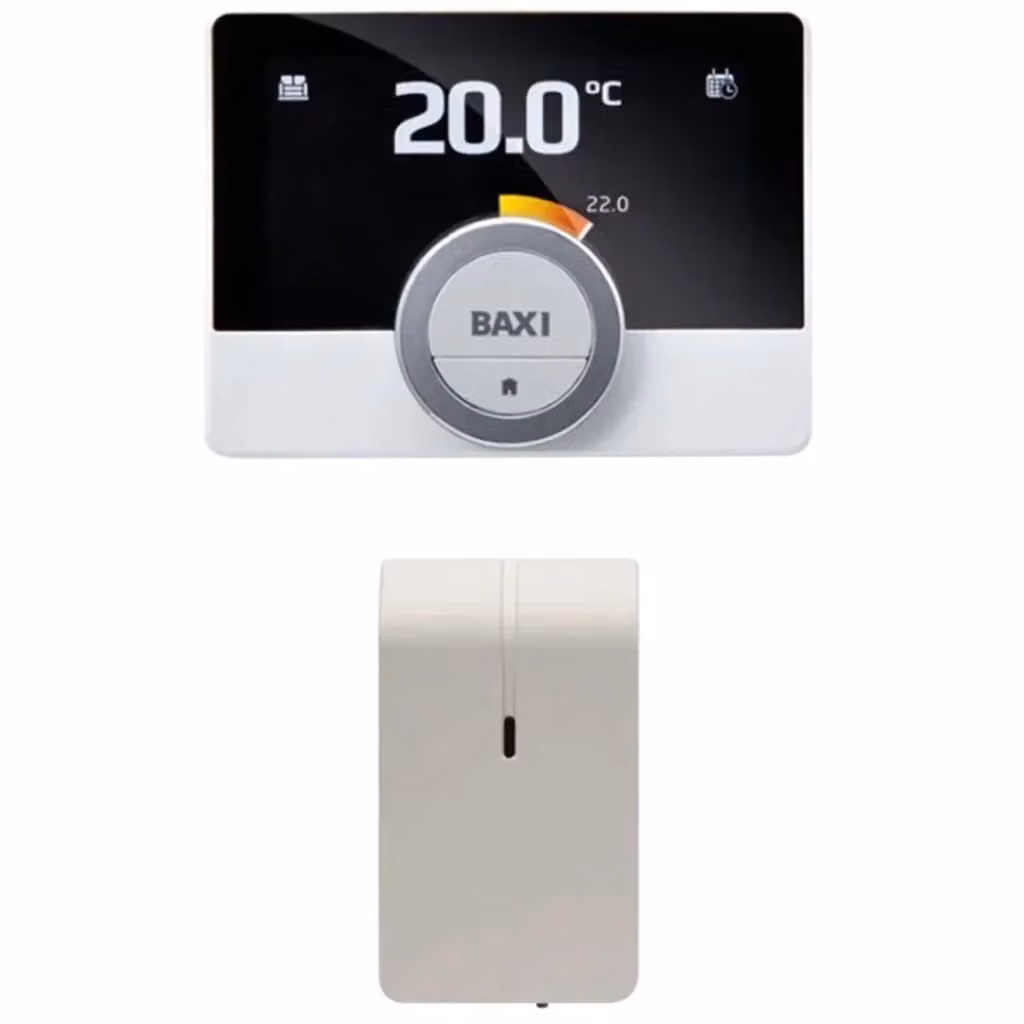 Cronotermostato Modulante Baxi MAGO Wi-Fi Integrato con Kit Adattatore Bianco – 2