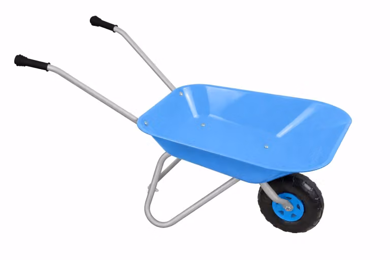 Carriola in metallo per bambini blu - Outdoor Active - 560