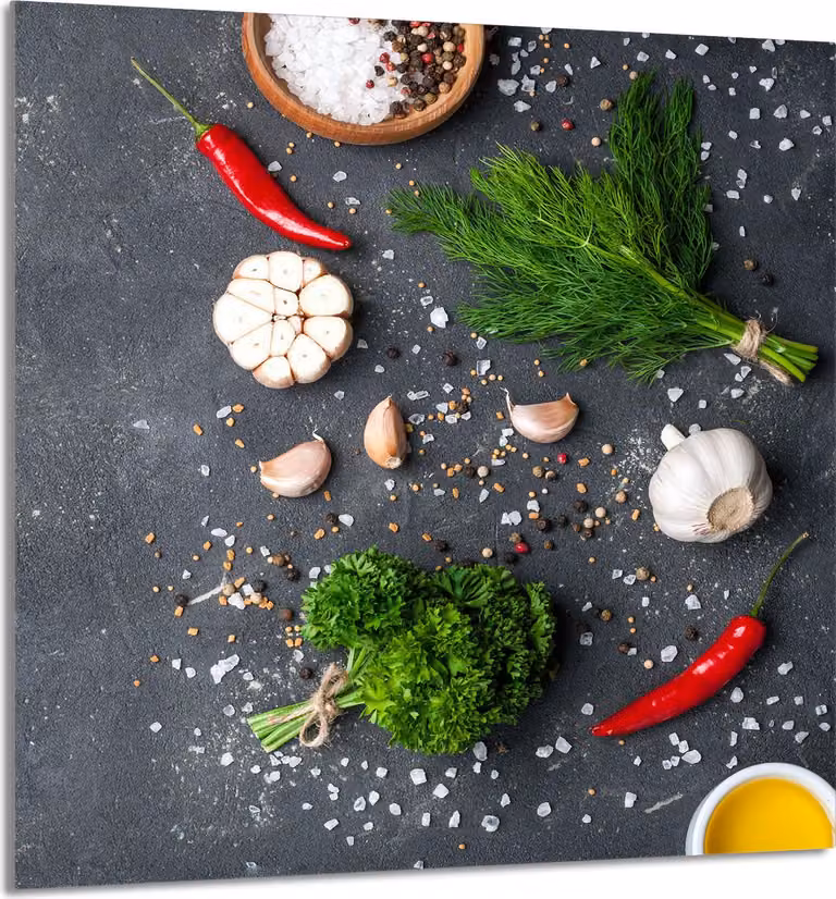 PIATTO IN VETRO PER CUCINA 60x65 ardesia