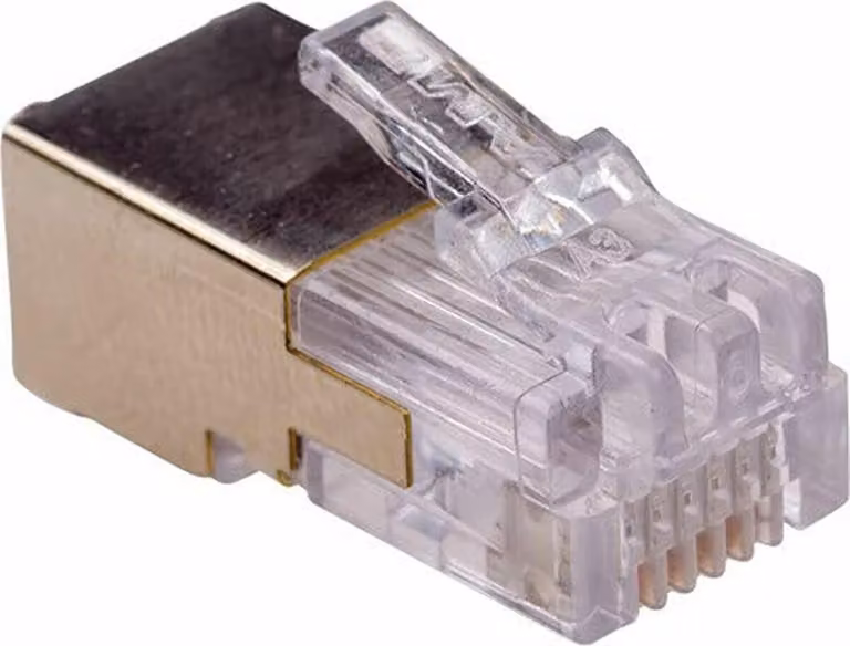 Axis 01182-001 - Spina (RJ-12, oro, bianco, 10 pezzi)