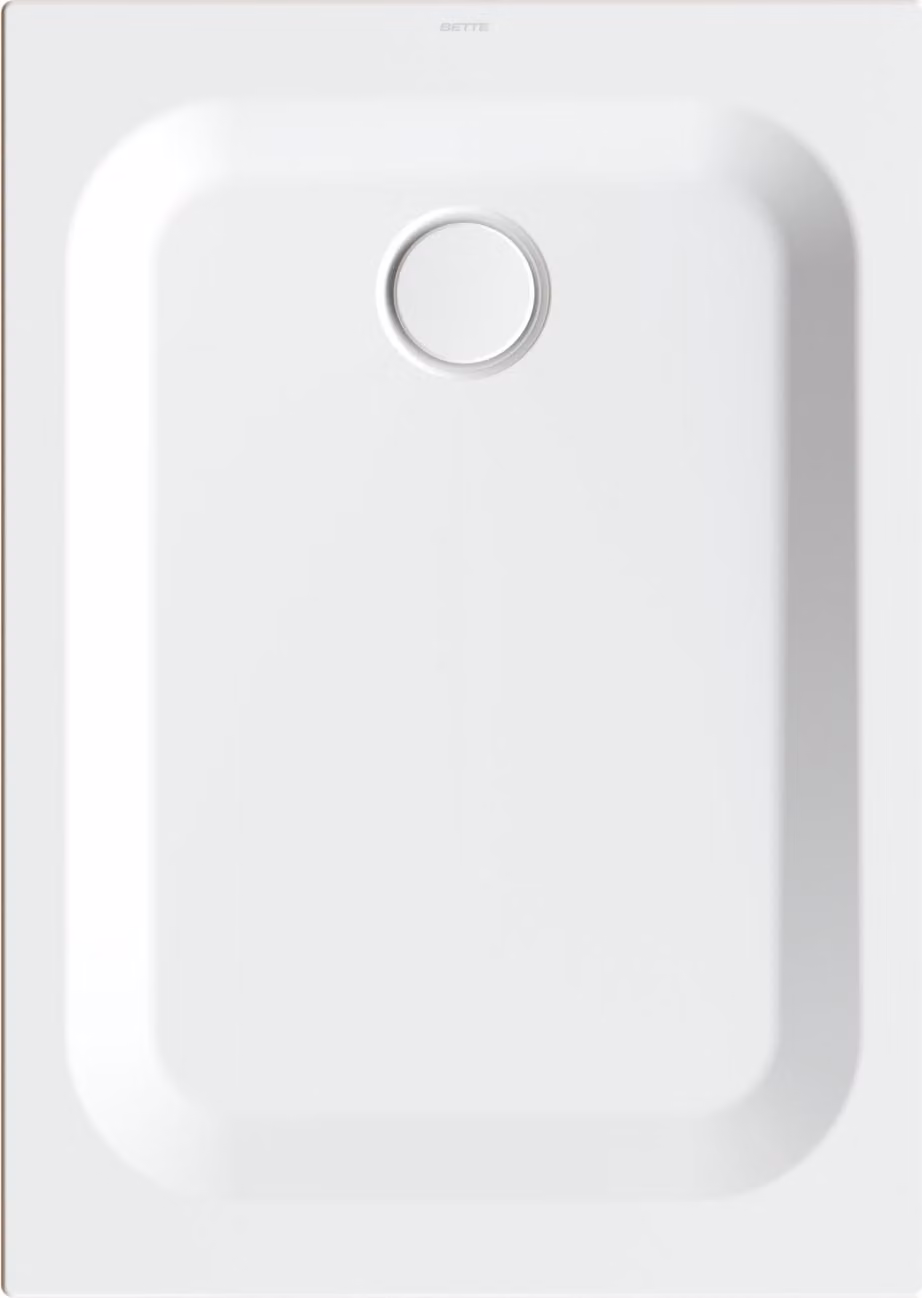 BetteUltra receveur de douche rectangulaire, avec support de baignoire minimum, antidérapant Sense 1050x750x35mm, blanc, 8710-000AS,T1, 8710-000AS,T1