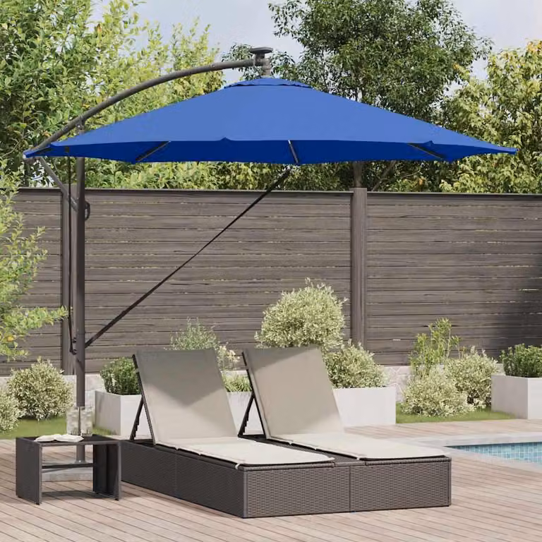 Maison Exclusive - Ombrellone, dimensioni 294 x 294 x 248 cm, realizzato in poliestere e alluminio