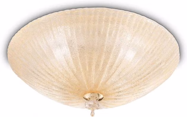 Lampada Da Soffitto Shell Pl6 Ambra Ideal-Lux