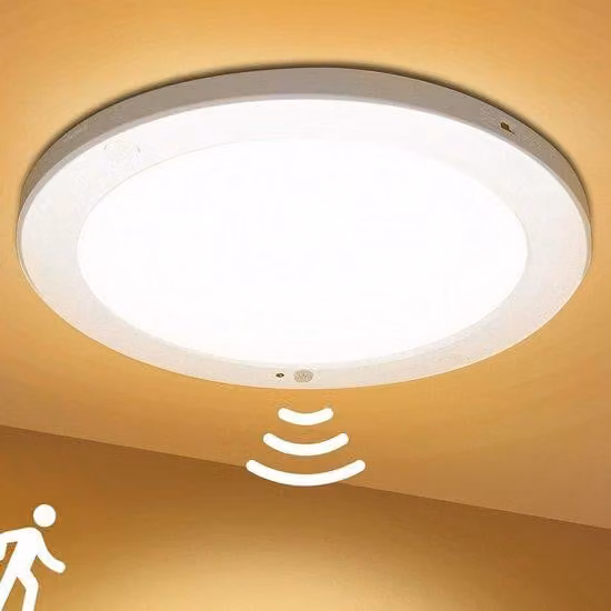 Lampada da soffitto fluorescente, rotonda da 18 mm, 18 W, luce bianca calda, per interni, luce alogena, corridoio della cantina, balcone