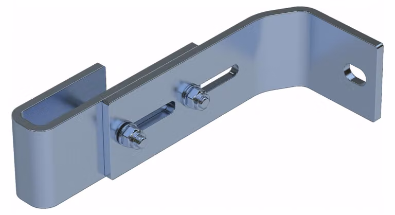 Supporto a parete, regolabile 150 - 190 mm 47316