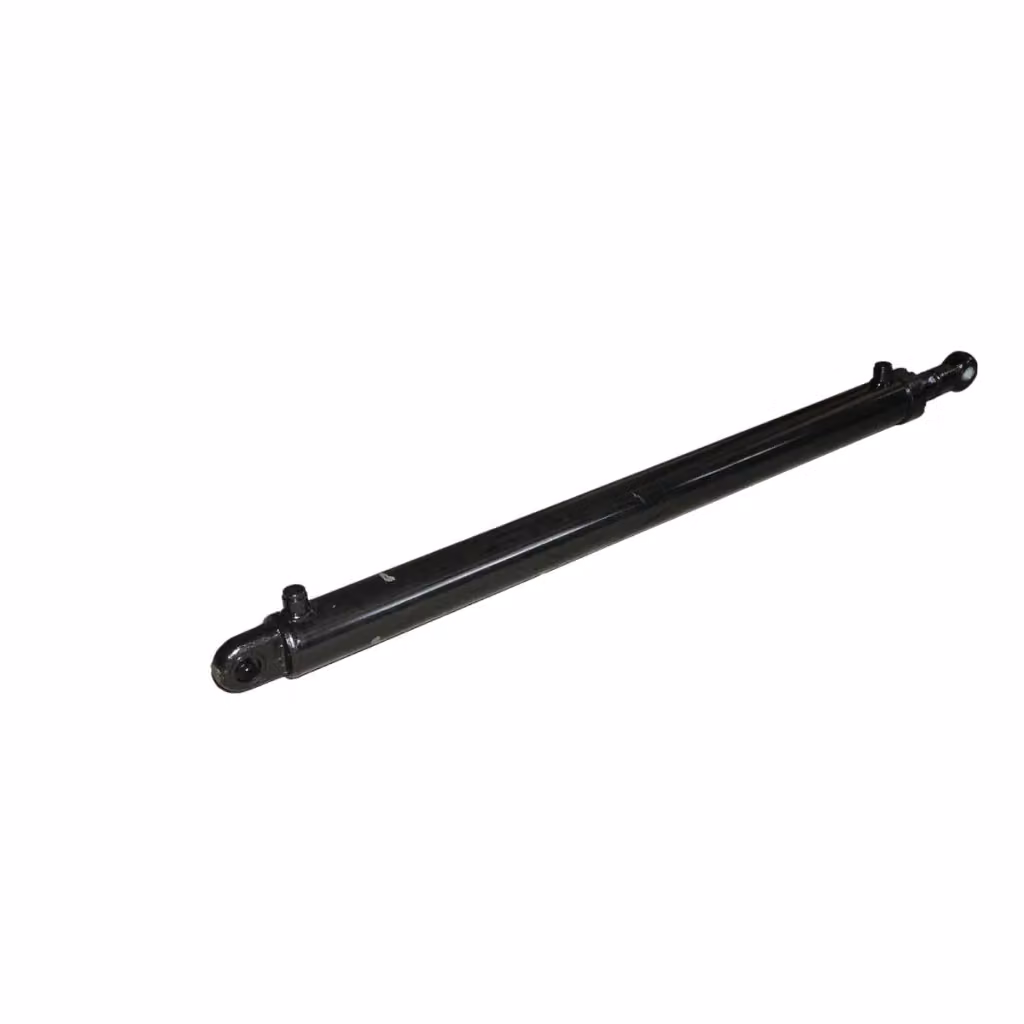 Cilindro idraulico nero con corsa di apertura 900 mm e raccordo idraulico Ø18, L/P/H: 73 x 63 x 40 x 1200 cm – 2
