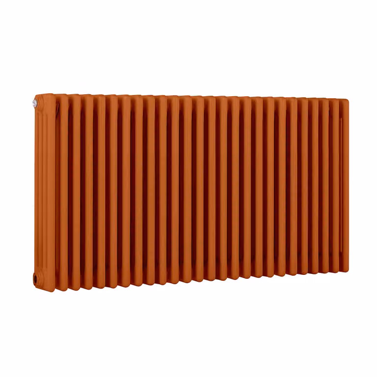 Radiatore Orizzontale a Colonne (4 Colonne) 600mm x 1190mm - Arancione (Sunset Arancione) - Regent