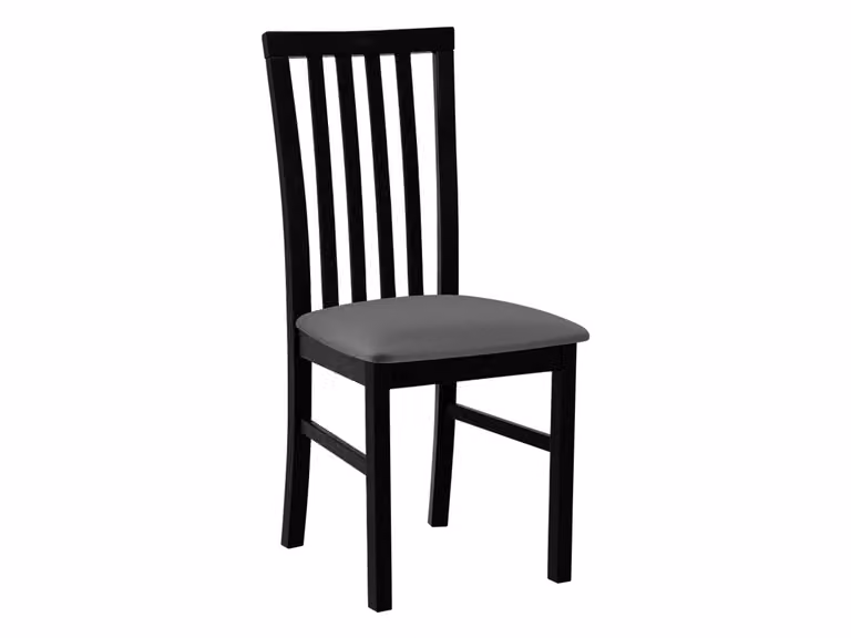 Sedia per tavolo da pranzo FRATONIA 1 - nero / grigio scuro
