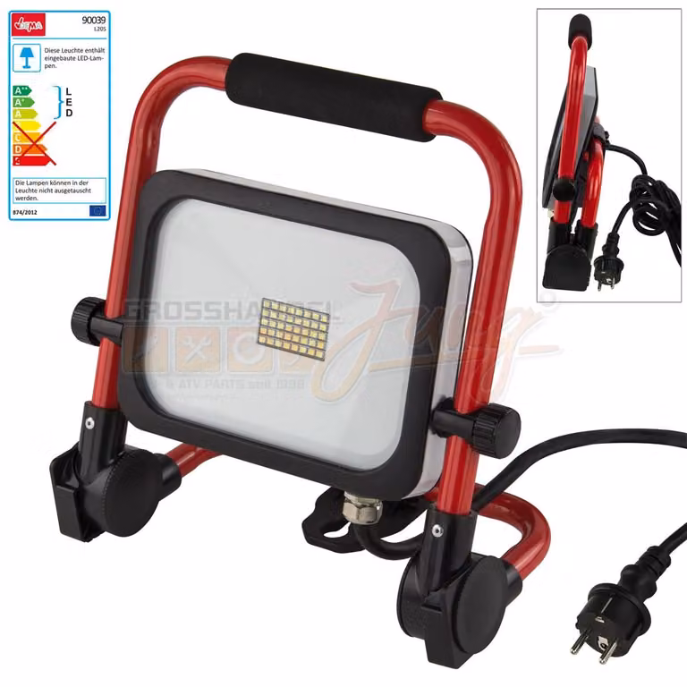 Luce LED 20W con cornice di supporto Slim